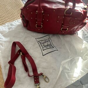 Cynthia Rowley Bold Red Satchel